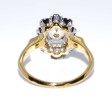Engagement rings - Pompadour Diamond Ring 