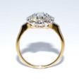 Engagement rings - Pompadour Diamond Ring 