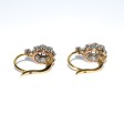 Antique jewelry - Dormeuses Daisy Diamond Earrings