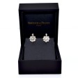 Antique jewelry - Dormeuses Daisy Diamond Earrings