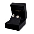 Antique jewelry - Dormeuses Daisy Diamond Earrings