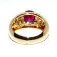 Recent jewelry - Ruby and Diamond Pave Ring