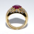Recent jewelry - Ruby and Diamond Pave Ring