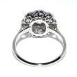 Antique jewelry - Diamond Art Deco Cluster Ring
