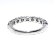 Engagement rings - Brilliant Cut Diamond Half Band Ring