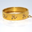 Antique jewelry - Antique Gold Cuff Bracelet