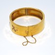Antique jewelry - Antique Gold Cuff Bracelet