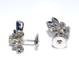 Antique jewelry - Diamond and Sapphire Vintage Earrings