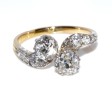 Antique jewelry -  Toi et Moi Diamond Ring 