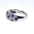Engagement rings - Diamond and Sapphire Ring