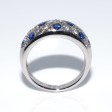 Engagement rings - Diamond and Sapphire Ring