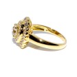 Antique jewelry - Diamond double cluster Ring
