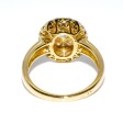 Antique jewelry - Diamond double cluster Ring