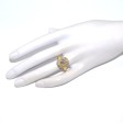 Antique jewelry - Diamond double cluster Ring