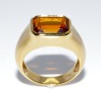 Antique jewelry - Vintage Citrine Ring 