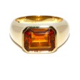Antique jewelry - Vintage Citrine Ring 