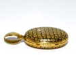 Antique jewelry - Antique Gold Frame Pendant 