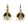 Antique jewelry - Dormeuses Diamond Earrings