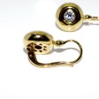 Antique jewelry - Dormeuses Diamond Earrings