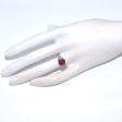 Engagement rings - Burmese Ruby and Diamond Ring
