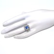 Engagement rings - Sapphire and Diamond Ring