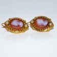 Antique jewelry - Cameo Antique Earrings