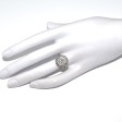 Antique jewelry - Diamond Vintage Cluster Ring