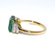 Engagement rings - Emerald and Diamond Ring