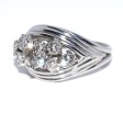 Antique jewelry - Diamond Vintage Dome Ring