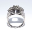 Antique jewelry - Diamond Vintage Dome Ring