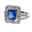 Engagement rings - Sapphire and Diamond Ring