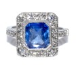 Engagement rings - Sapphire and Diamond Ring