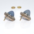 Antique jewelry - Chalcedony and Diamond Earrings