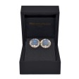 Antique jewelry - Chalcedony and Diamond Earrings