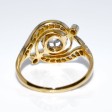 Antique jewelry - Tourbillon Diamond Ring 