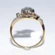 Antique jewelry - Tourbillon Diamond Ring 