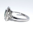 Engagement rings - Emerald and Diamond Ring
