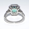 Engagement rings - Emerald and Diamond Ring