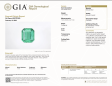Engagement rings - Emerald and Diamond Ring
