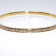 Recent jewelry - Gold and Diamonds Cuff Bracelet