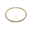 Recent jewelry - Gold and Diamonds Cuff Bracelet