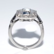 Engagement rings - Emerald Cut Diamond Ring 