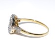 Antique jewelry - Cluster Diamond Ring 