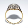 Antique jewelry - Cluster Diamond Ring 
