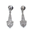 Antique jewelry - Diamond Art Deco Earrings