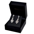Antique jewelry - Diamond Art Deco Earrings