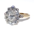 Engagement rings - Pompadour Diamond Ring 