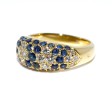 Engagement rings - Diamond and Sapphire Ring