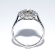 Antique jewelry - Art Deco Diamond Cluster Ring
