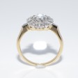 Engagement rings - Pompadour Diamond Ring 